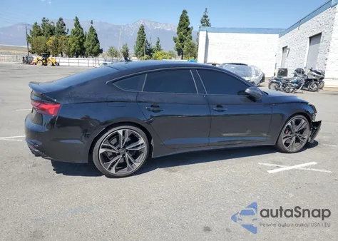 2025 Audi S5 Premium Plus z USA, uszkodzony, nr VIN WAUC4CF53SA005547